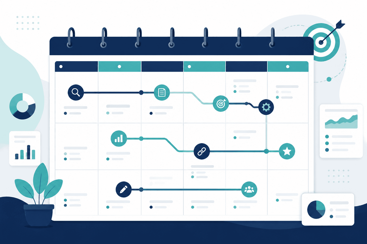 Content Calendar for SEO: Planning 6 Months Ahead (2026)